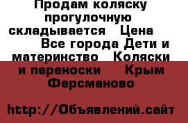 Продам коляску прогулочную, складывается › Цена ­ 3 000 - Все города Дети и материнство » Коляски и переноски   . Крым,Ферсманово